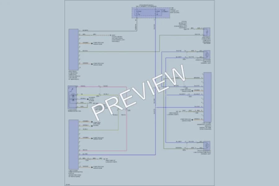 2013 Audi A5 Navigation wiring diagram preview