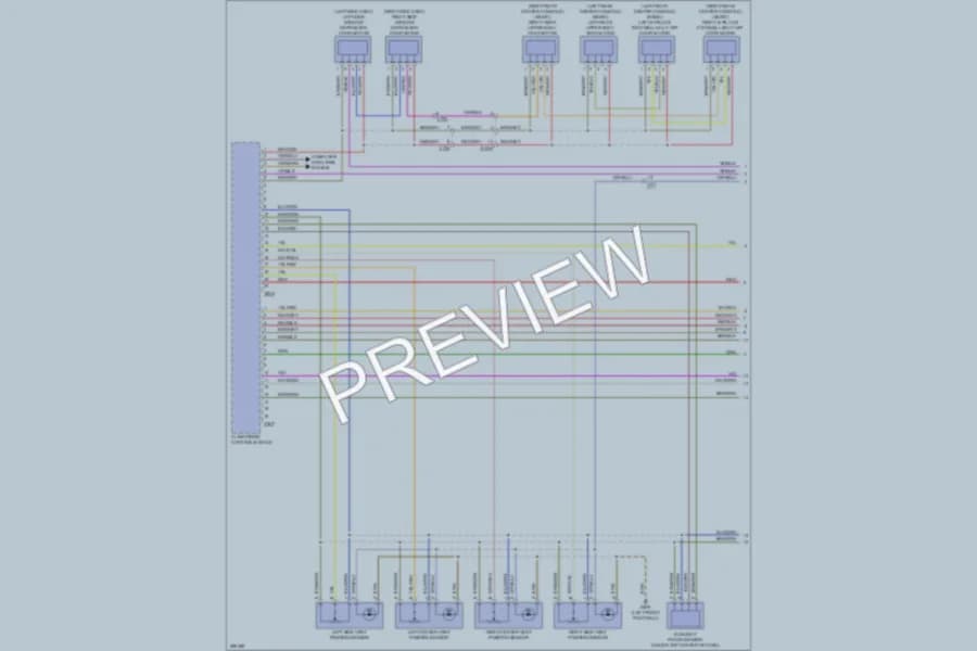 2013 Audi A8L Air Conditioning wiring diagram preview
