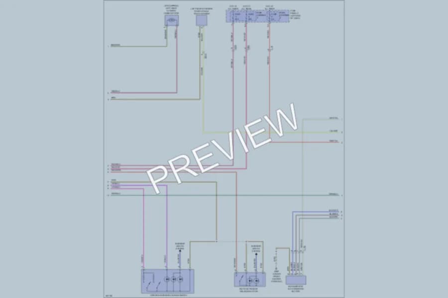 2013 Audi A8L Anti Theft wiring diagram preview