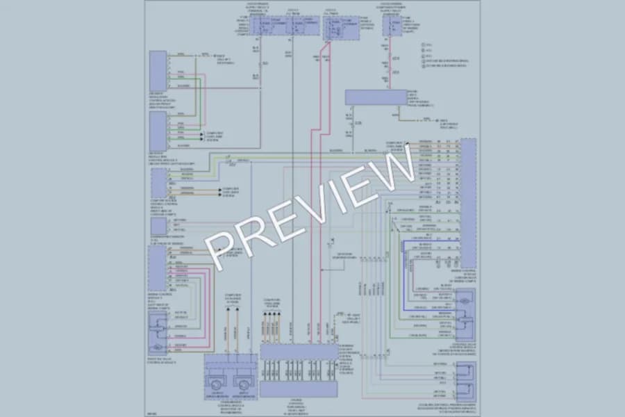 2013 Audi A8L Cruise Control wiring diagram preview