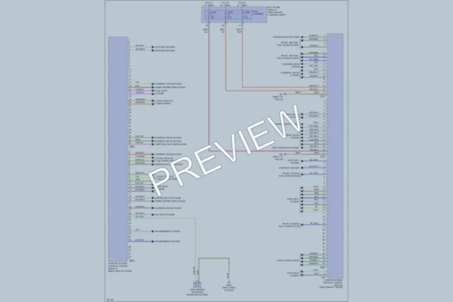 2013 Audi Q5 Body Control Modules wiring diagram preview