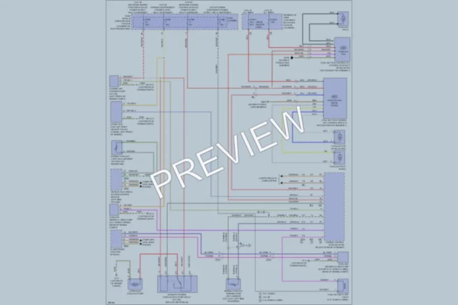 2013 Audi Q5hybrid Cooling Fan wiring diagram preview