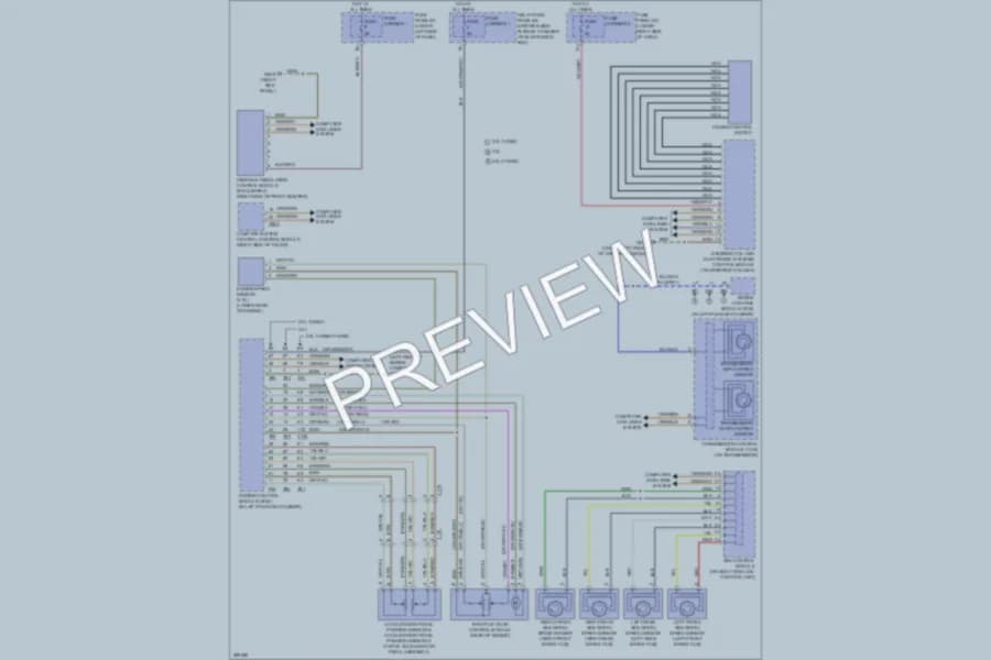 2013 Audi Q5hybrid Cruise Control wiring diagram preview