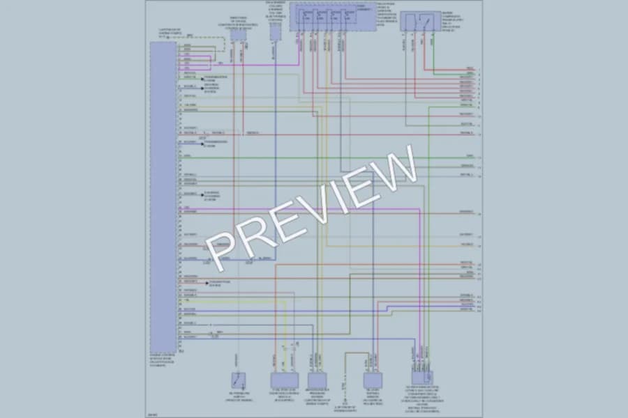 2013 Audi Q5hybrid Engine Performance wiring diagram preview