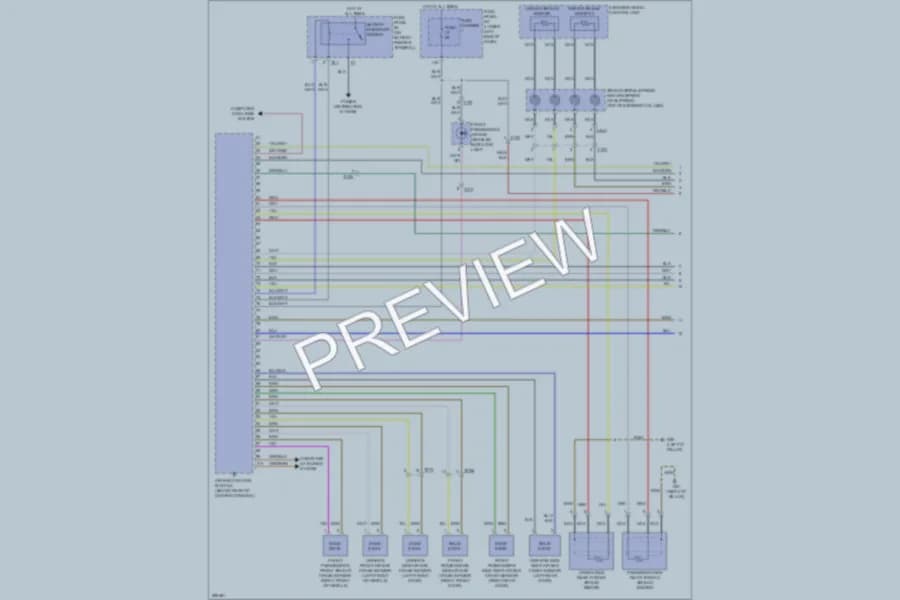 2013 Audi Q5hybrid Supplemental Restraints wiring diagram preview