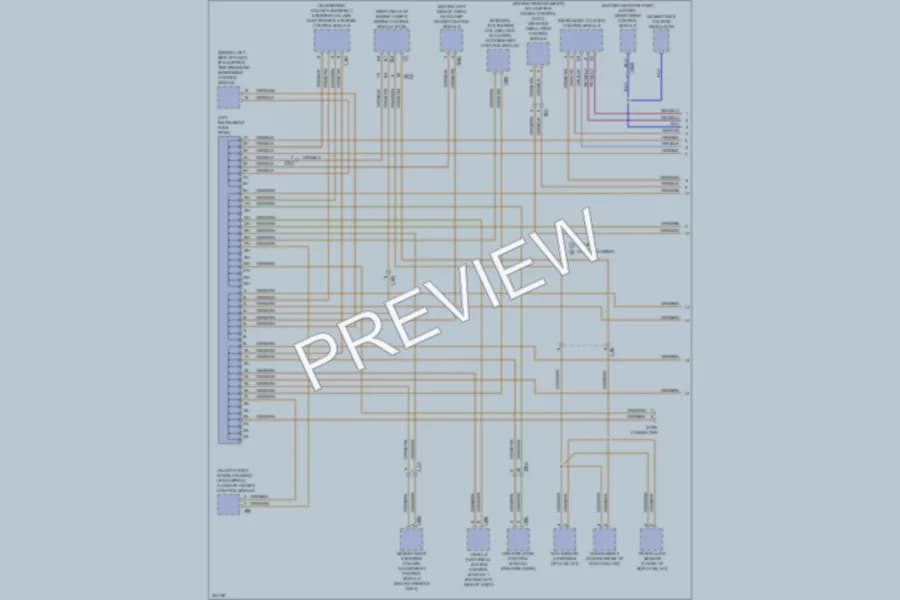 2013 Audi Q7 Computer Data Lines wiring diagram preview