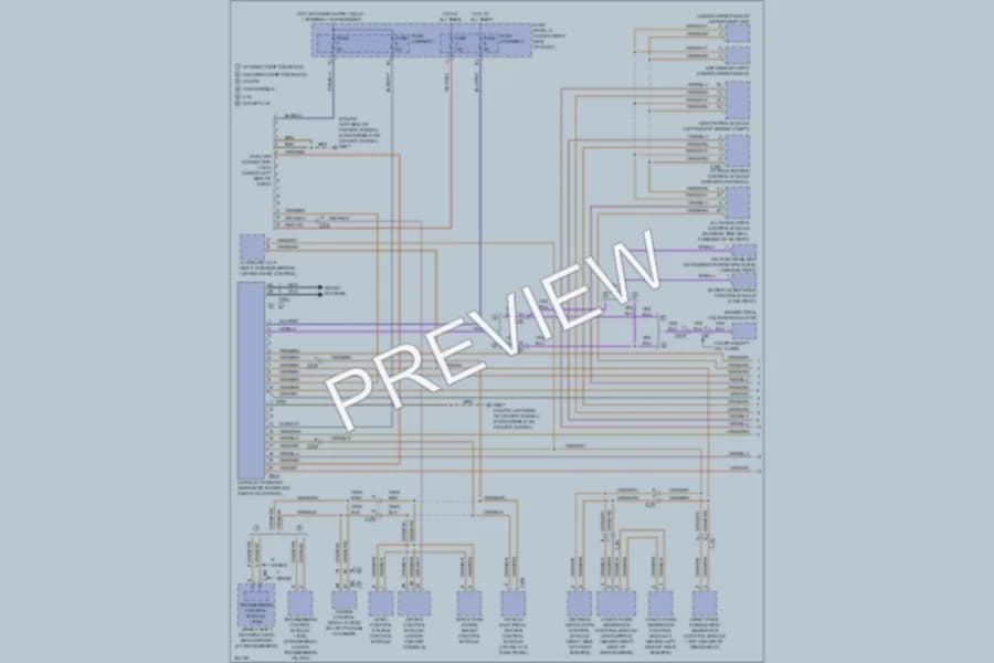2013 Audi S5 Computer Data Lines wiring diagram preview