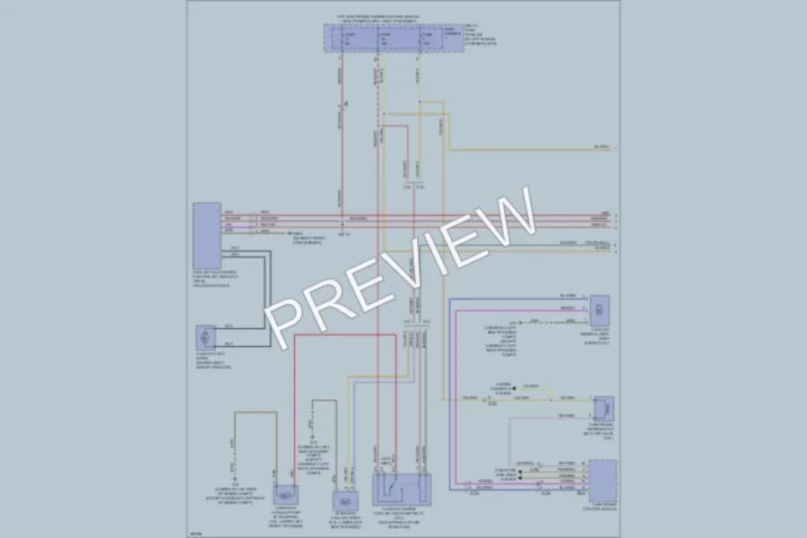 2013 Audi S5 Cooling Fan wiring diagram preview