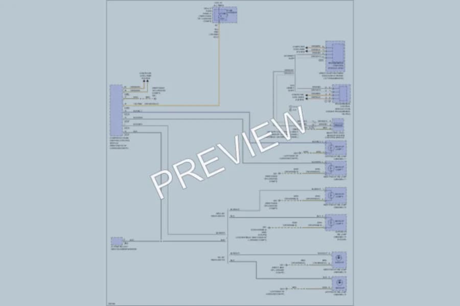 2013 Audi S5 Exterior Lights wiring diagram preview