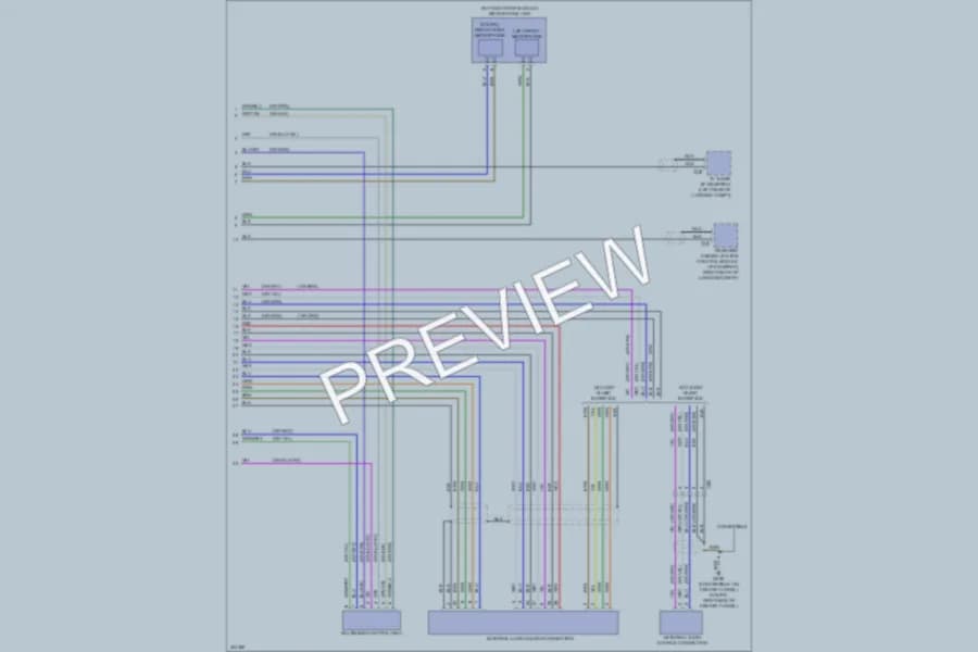 2013 Audi S5 Radio wiring diagram preview
