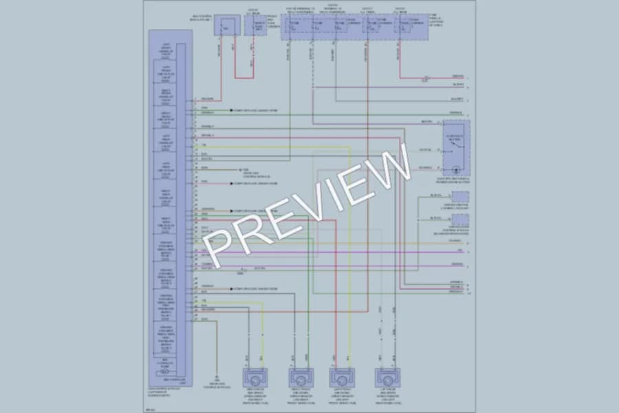 2013 Audi S6 Anti Lock Brakes wiring diagram preview