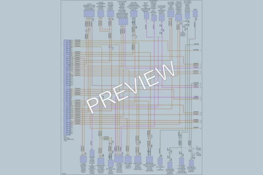 2013 Audi S6 Computer Data Lines wiring diagram preview