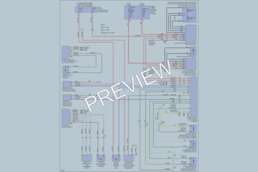 2013 Audi S6 Cooling Fan wiring diagram preview