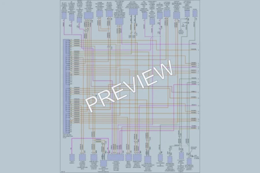 2013 Audi S7 Computer Data Lines wiring diagram preview