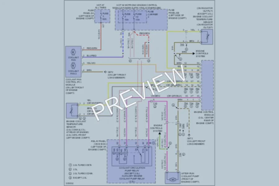 2013 Audi TTS Cooling Fan wiring diagram preview