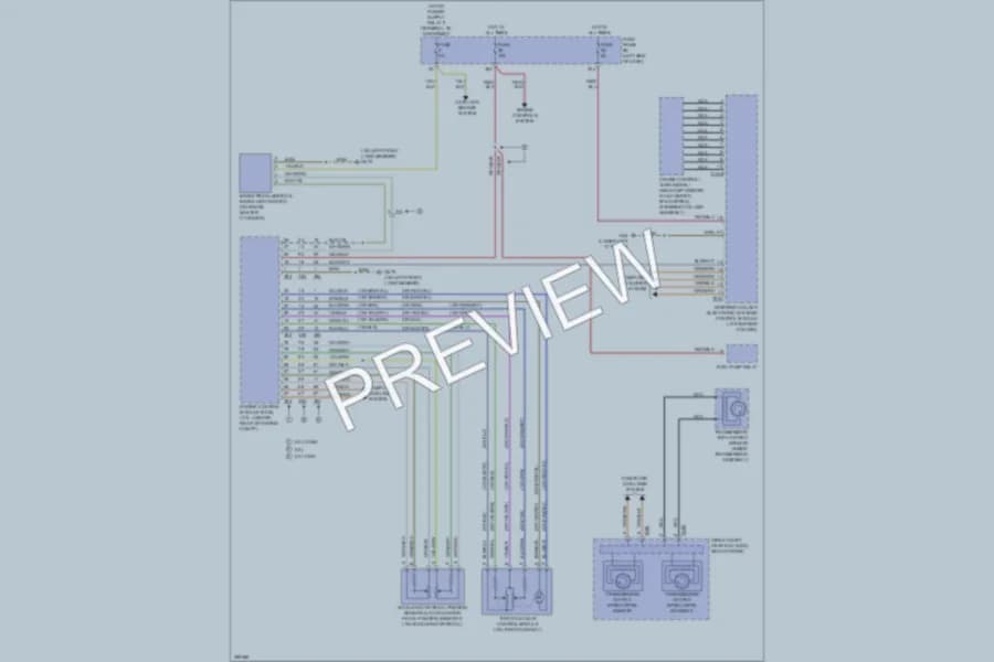 2013 Audi TTS Cruise Control wiring diagram preview