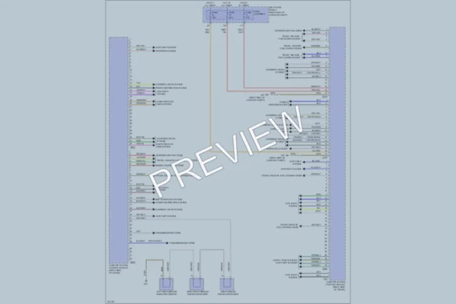 2013 Audi allroad Body Control Modules wiring diagram preview