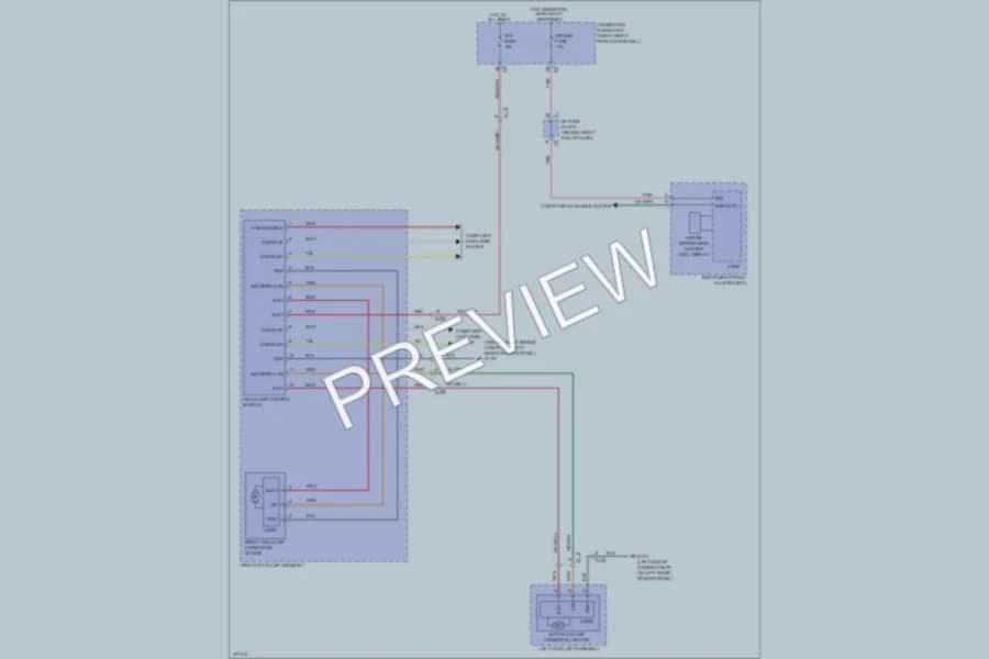 2013 Buick Enclave Headlights wiring diagram preview