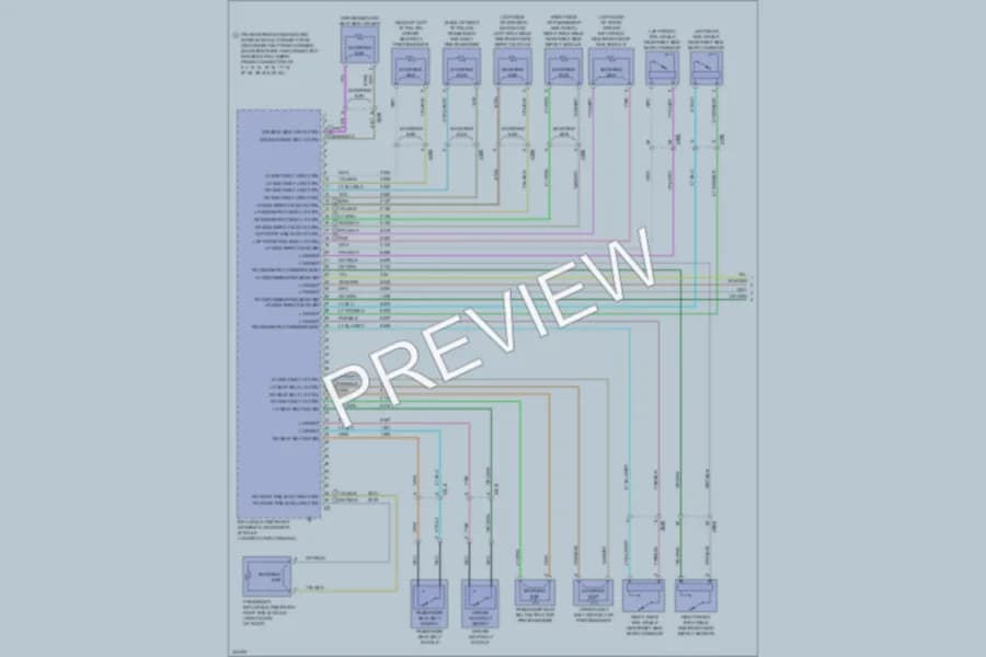 2013 Buick Enclave Supplemental Restraints wiring diagram preview