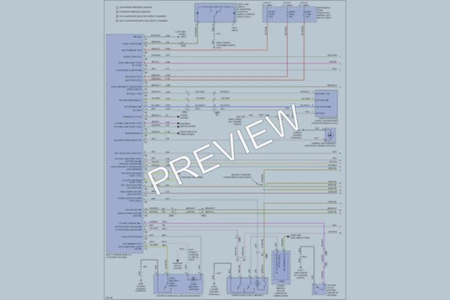 2013 Buick Encore Anti Theft wiring diagram preview