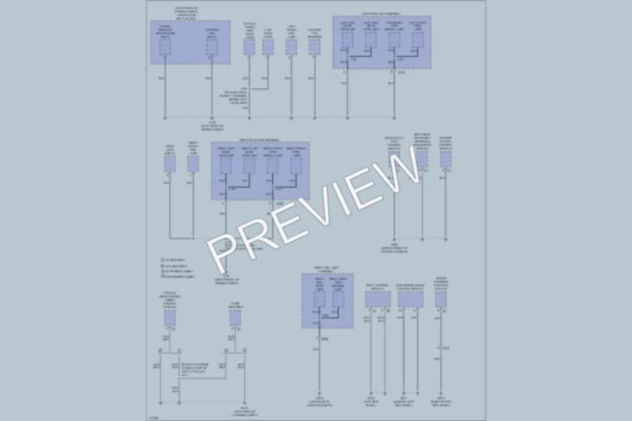 2013 Buick Encore Ground Distribution wiring diagram preview
