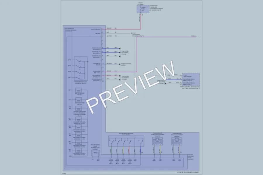 2013 Buick Encore Transmission wiring diagram preview