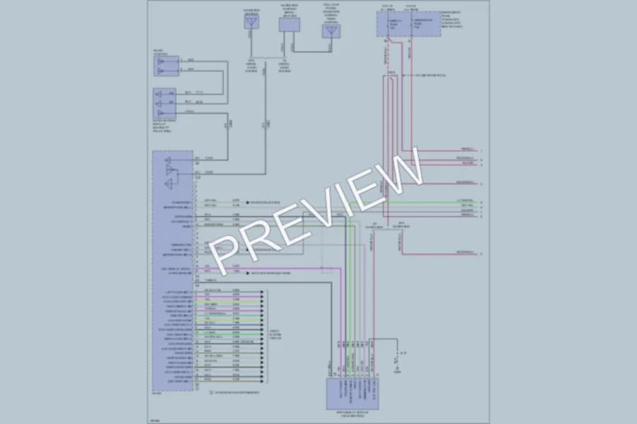2013 Buick LaCrosse Radio wiring diagram preview