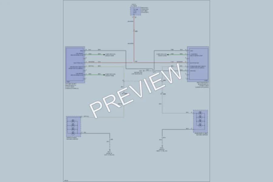 2013 Buick Verano Navigation wiring diagram preview