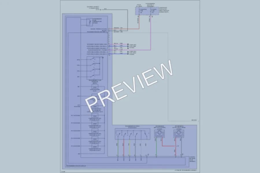 2013 Cadillac ATS Transmission wiring diagram preview