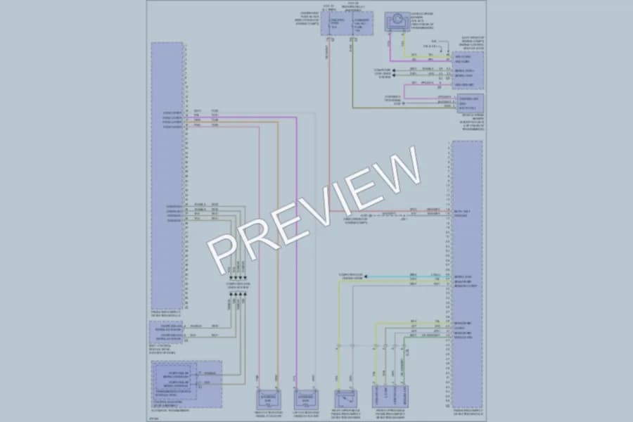 2013 Cadillac CTSV Active Bodyworks wiring diagram preview