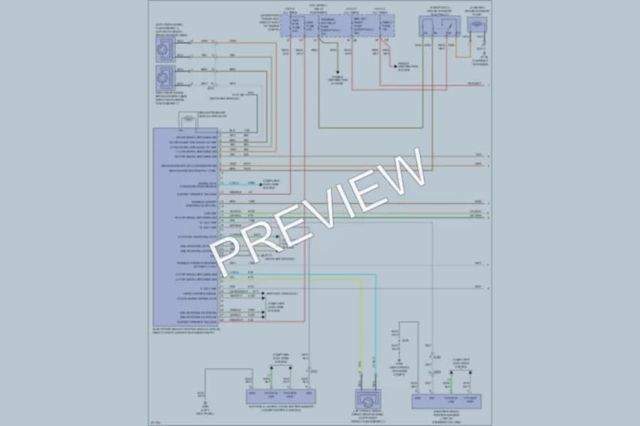 2013 Cadillac CTSV Anti Lock Brakes wiring diagram preview