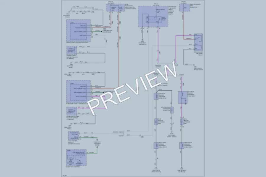 2013 Cadillac CTSV Defoggers wiring diagram preview