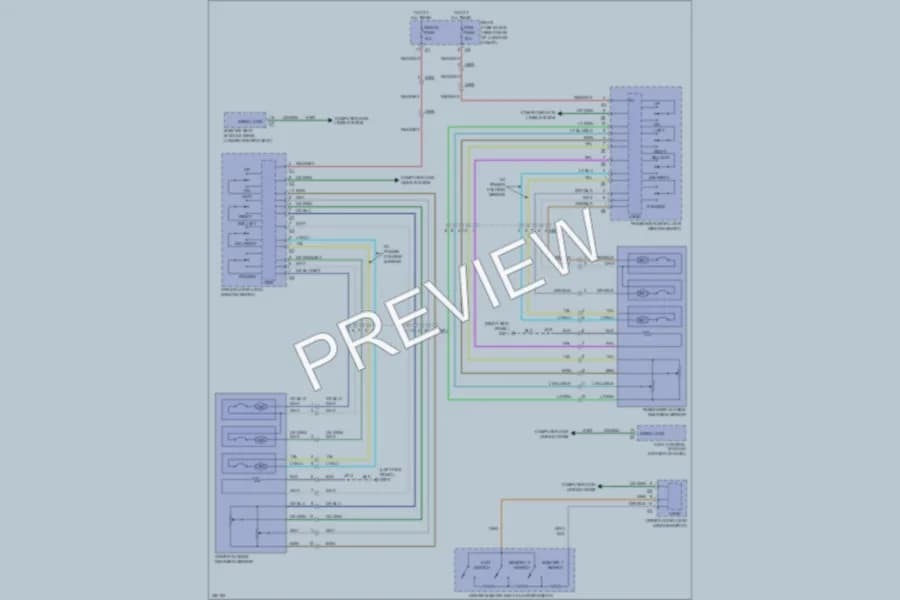 2013 Cadillac CTSV Memory Systems wiring diagram preview