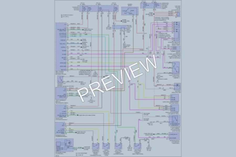 2013 Cadillac EscaladeEXT Anti Theft wiring diagram preview