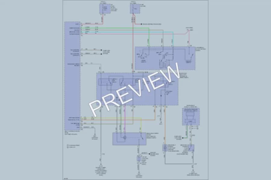 2013 Cadillac EscaladeEXT Wiper Washer wiring diagram preview