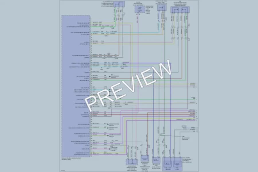 2013 Cadillac XTS Engine Performance wiring diagram preview