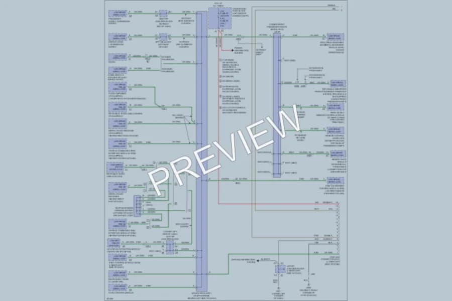 2013 Chevrolet 1500 Computer Data Lines wiring diagram preview with protected circuit layout