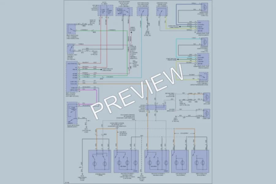 2013 Chevrolet C1500Suburban Interior Lights wiring diagram preview