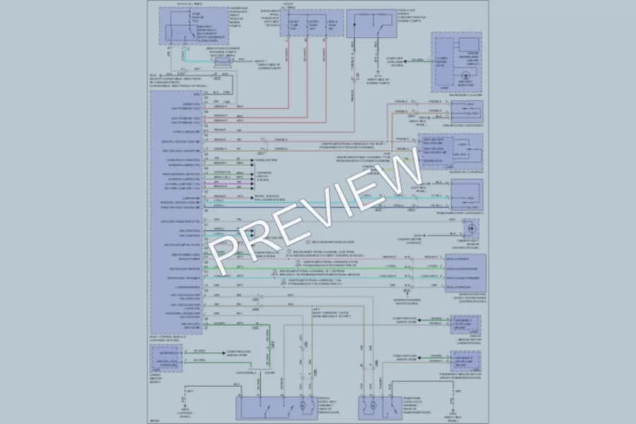 2013 Chevrolet Camaro Anti Theft wiring diagram preview