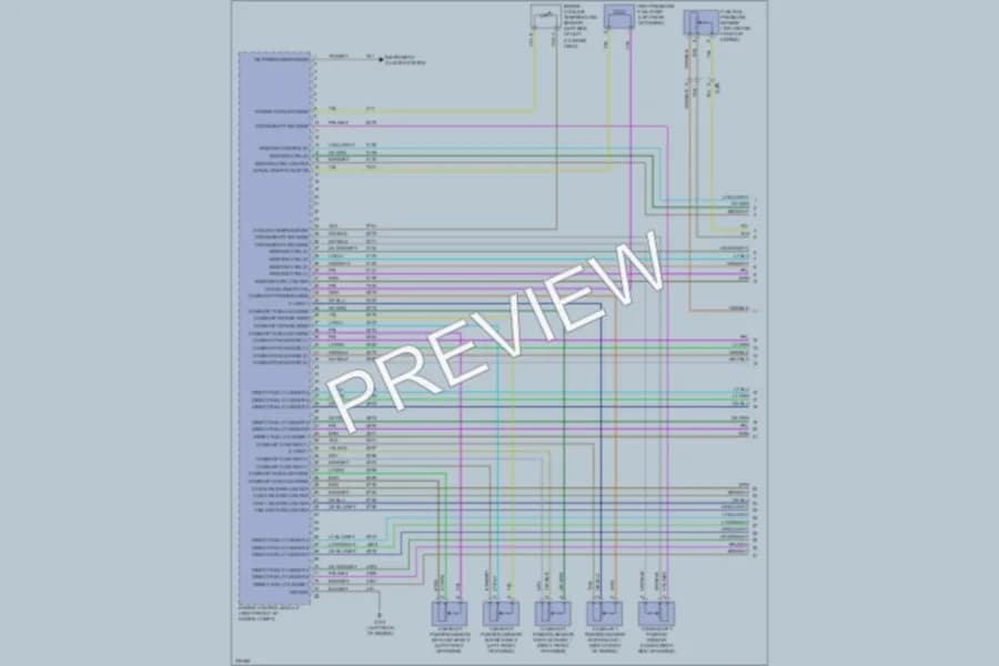 2013 Chevrolet Camaro Engine Performance wiring diagram preview