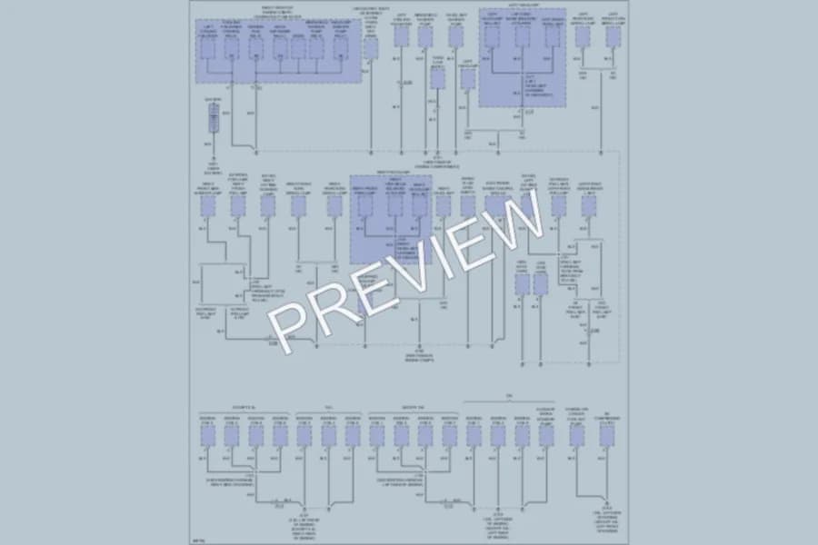 2013 Chevrolet Camaro Ground Distribution wiring diagram preview