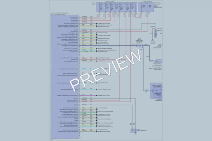 2013 Chevrolet CaptivaSport Body Control Modules wiring diagram preview