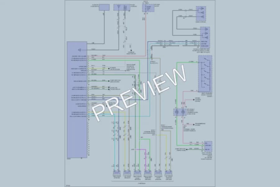 2013 Chevrolet CaptivaSport Radio wiring diagram preview