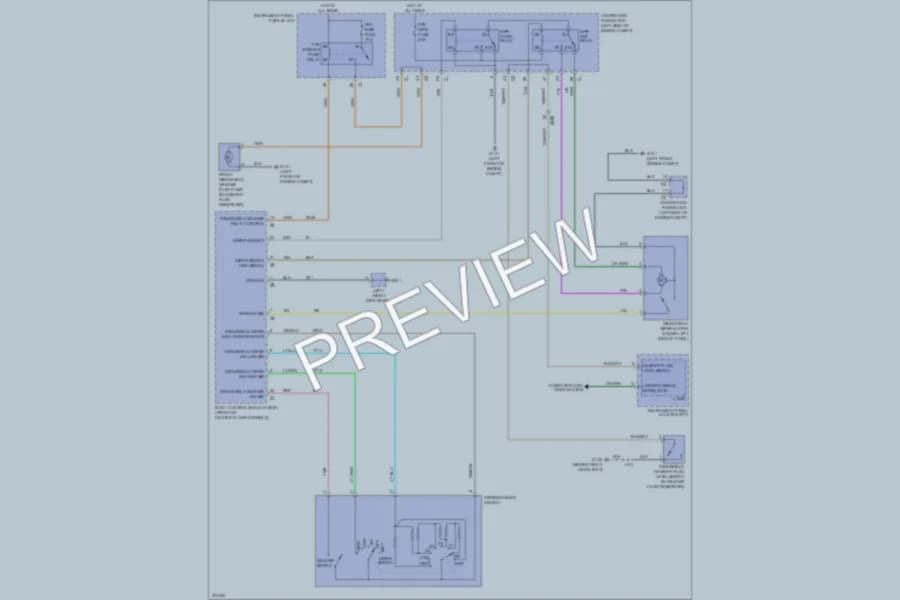 2013 Chevrolet CaptivaSport Wiper Washer wiring diagram preview