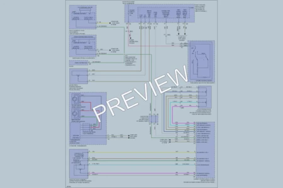 2013 Chevrolet Corvette Cruise Control wiring diagram preview