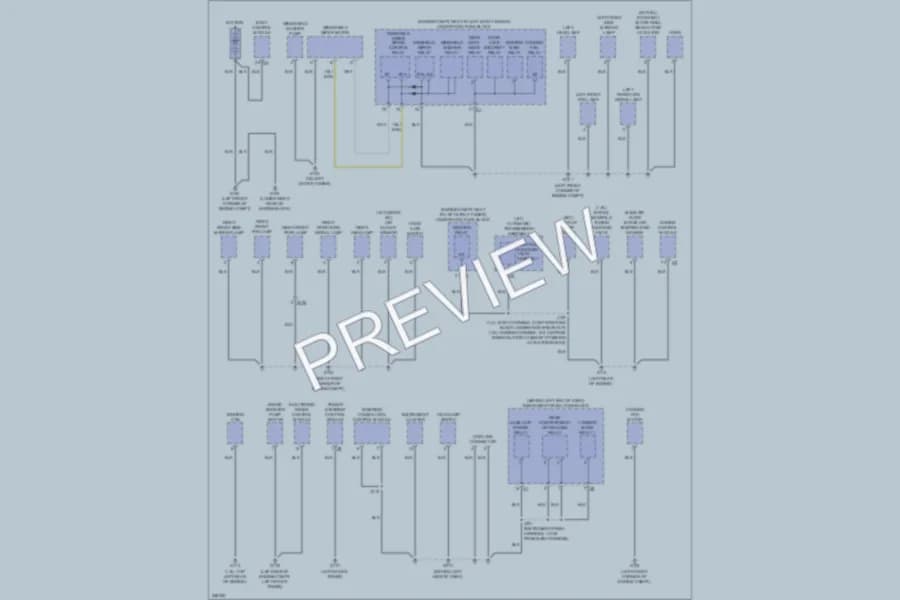 2013 Chevrolet Cruze Ground Distribution wiring diagram preview