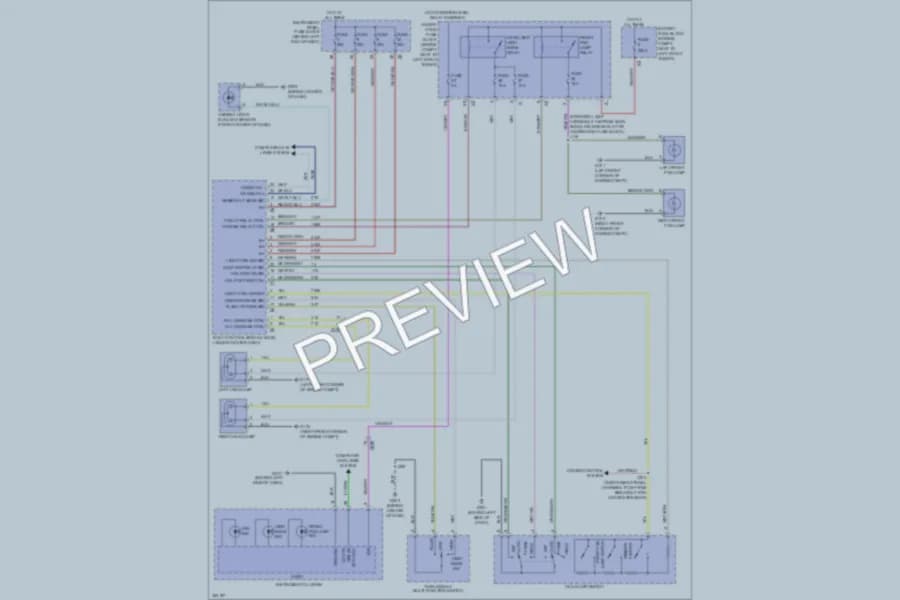 2013 Chevrolet Cruze Headlights wiring diagram preview