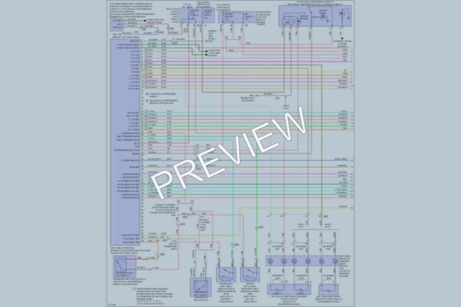 2013 Chevrolet G3500 Supplemental Restraints wiring diagram preview with protected circuit layout