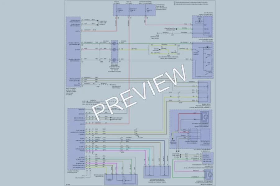 2013 Chevrolet H1500 Cruise Control wiring diagram preview with protected circuit layout