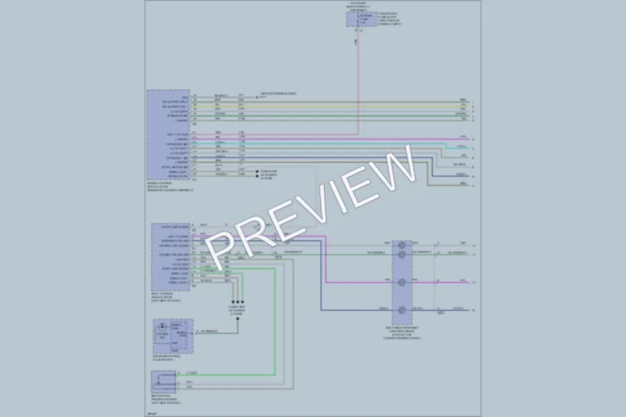 2013 Chevrolet Impala Cruise Control wiring diagram preview